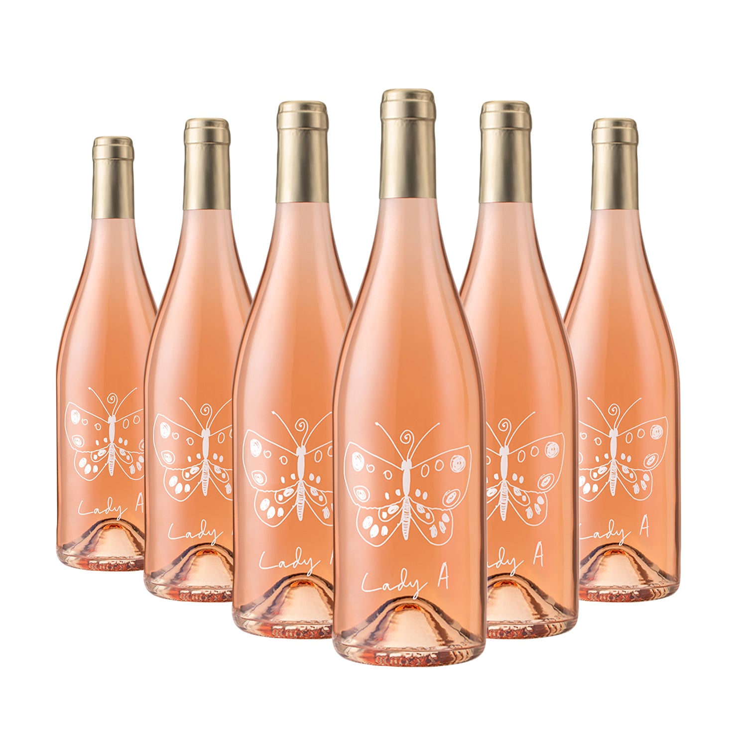 Lady A Rosè 2020 - Case of 6 x 75cl – The Rosé Wine Collective