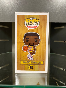 SIGNED Magic Johnson (Los Angeles Lakers) Funko Pop #78 W/COA