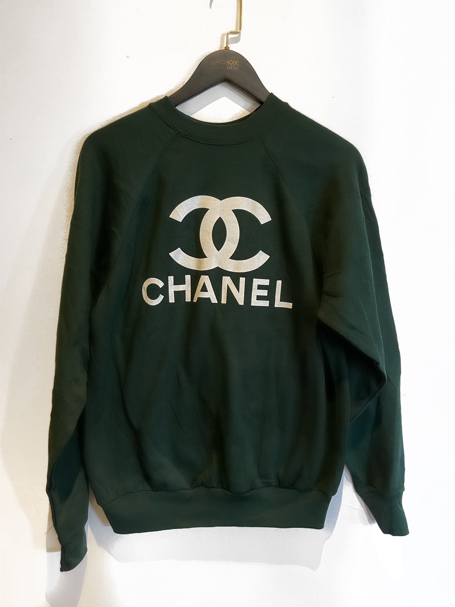 Vintage Chanel Inspired Stretch Knit Sweater  Friends NYC Vintage Shop