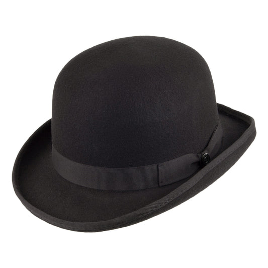 Crushable C-Crown Wool Felt Fedora Hat - Grey – Jaxon & James