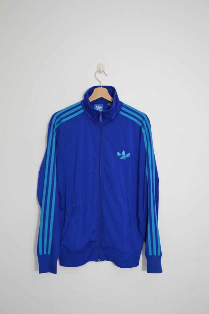 blue addidas jacket