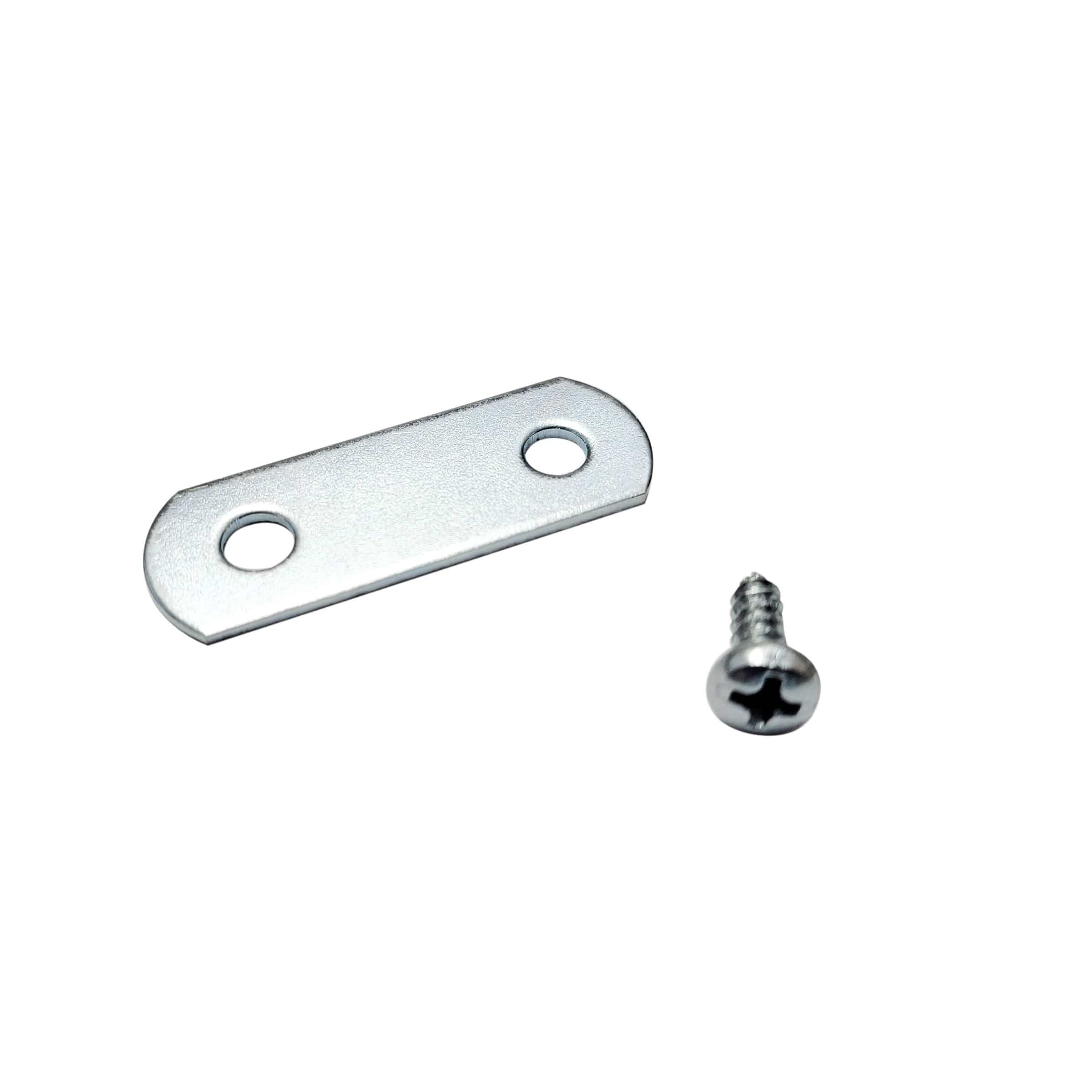 Two Hole Offset Clips | Bulk w/ Screws | Pack of 100