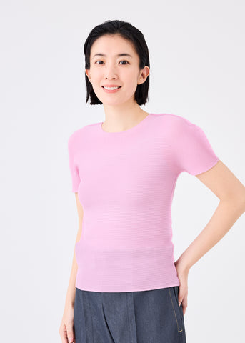 SQUARE STRETCH PLEATS TOP | The official ISSEY MIYAKE ONLINE STORE