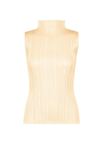 PLEATS PLEASE ISSEY MIYAKE: Blue Basics Tank Top