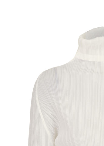 RIB PLEATS BASICS TOP | The official ISSEY MIYAKE ONLINE STORE ...