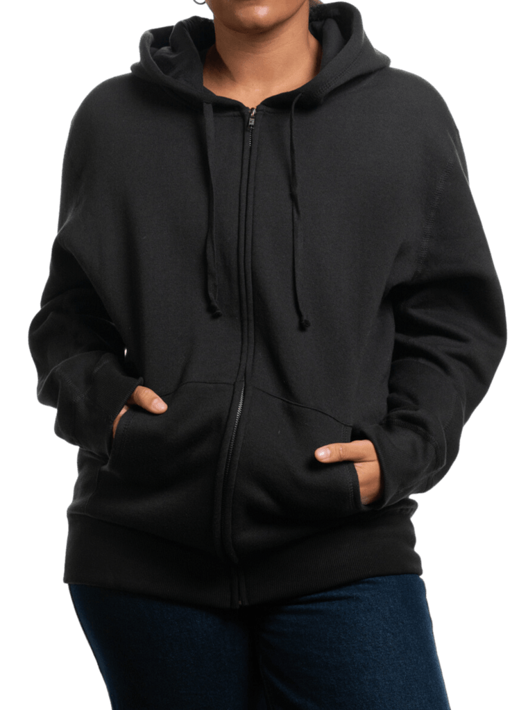 Men's Fleece Full Zip Hoodie – Econic Apparel