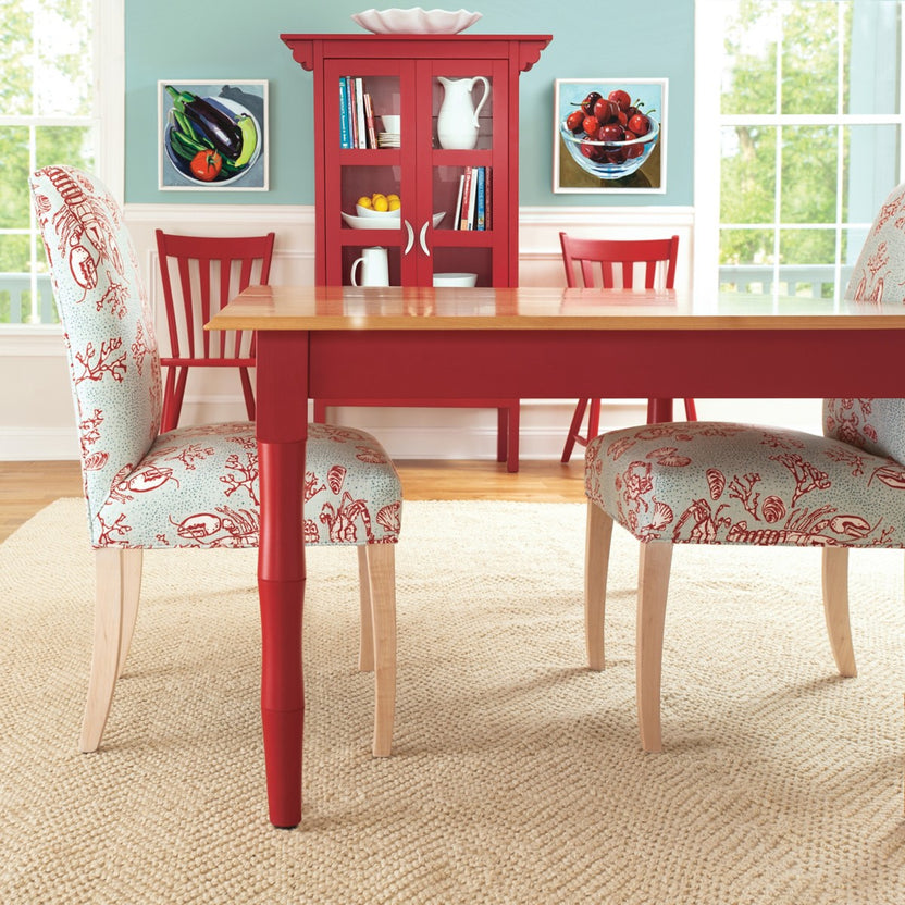 Coastal Dining Tables | Colorful Hand Crafted & Painted Tables – Maine ...