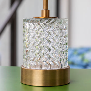 skinny gold lamp