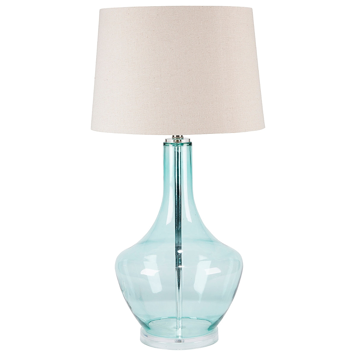 glass bedside lamps