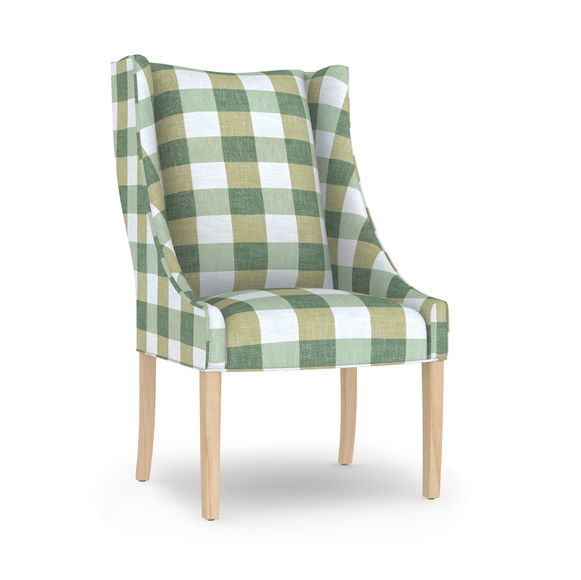 tartan upholstered dining chairs