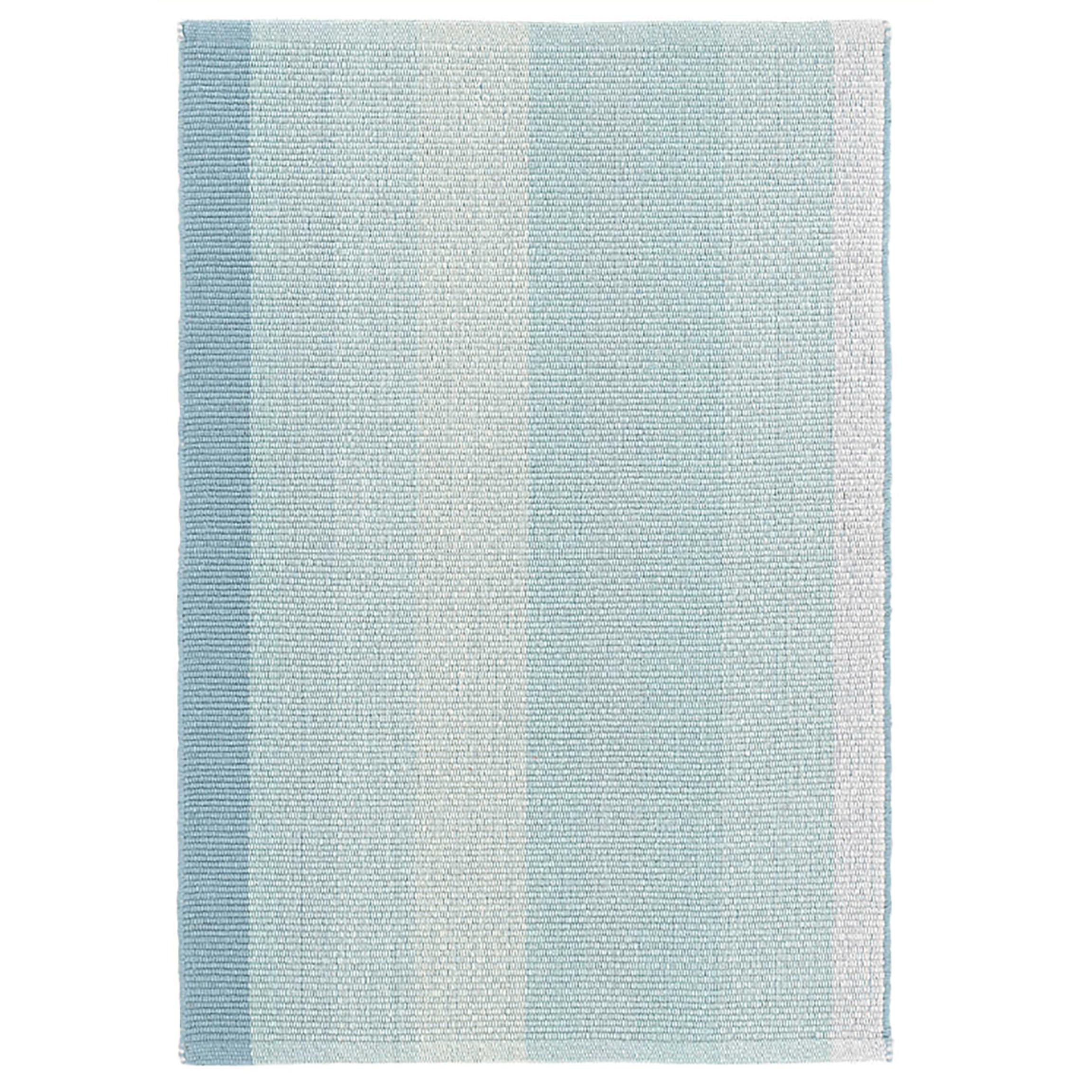 Mud Room Rug - Sunbrella Blue Stripe – Maine Cottage