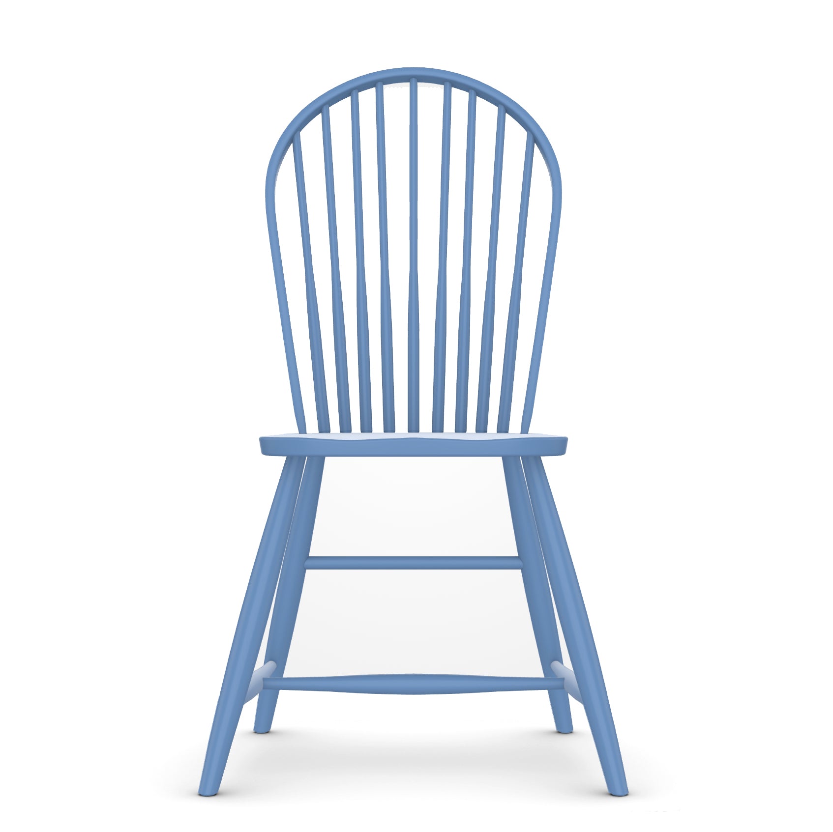 blue windsor chairs