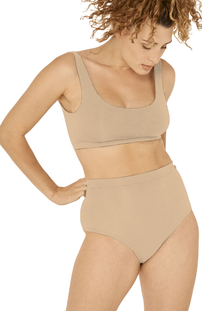 Women's Boyleg Briefs - Organic Bamboo Eco Wear, Boody Australia, Nude 4 /  M, Price History & Comparison