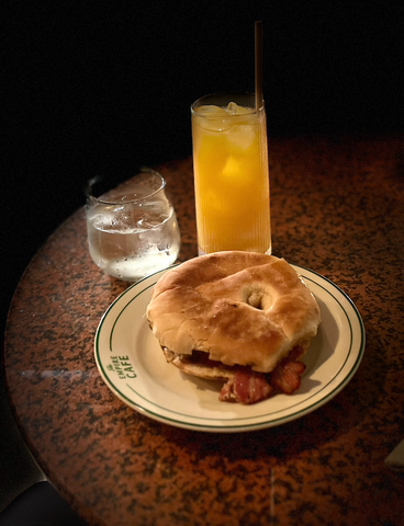 Bacon sandwich from The Empire Cafe