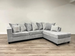 410 GRAY SECTIONAL - Unique Furniture