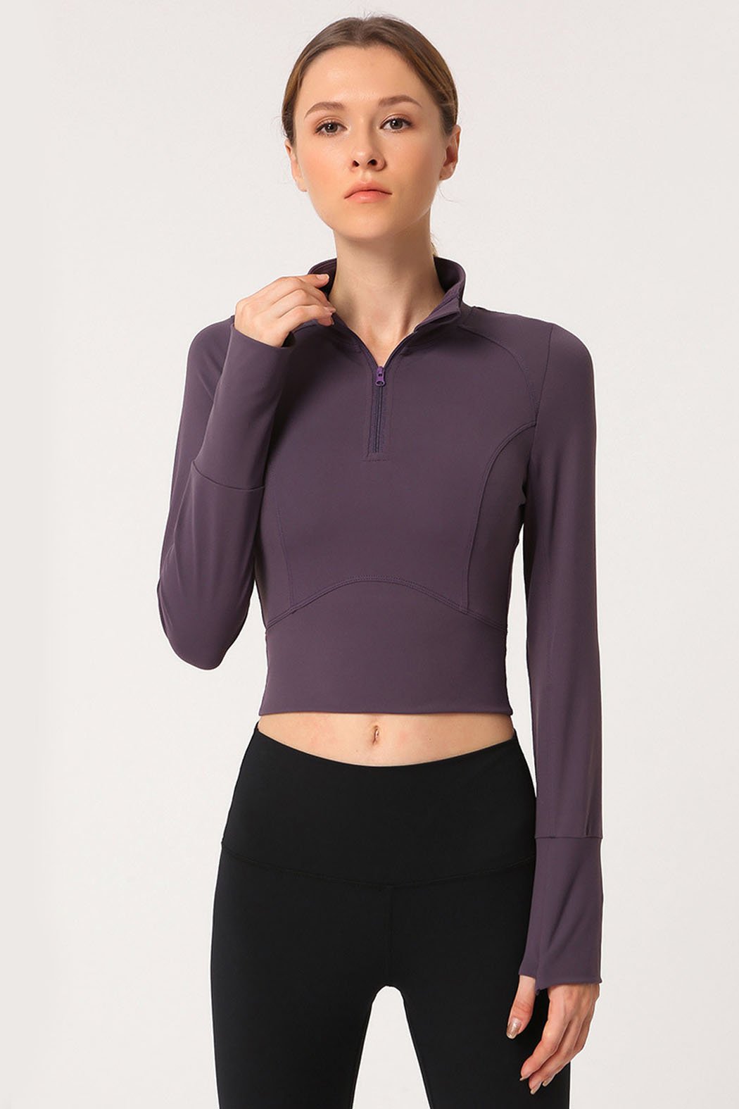 Women's Fitness Long Sleeve Shirt - Workout Apparel - Comfortlabs