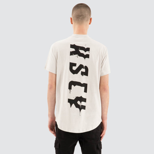 Allure Dual Curved Tee Glacier Grey