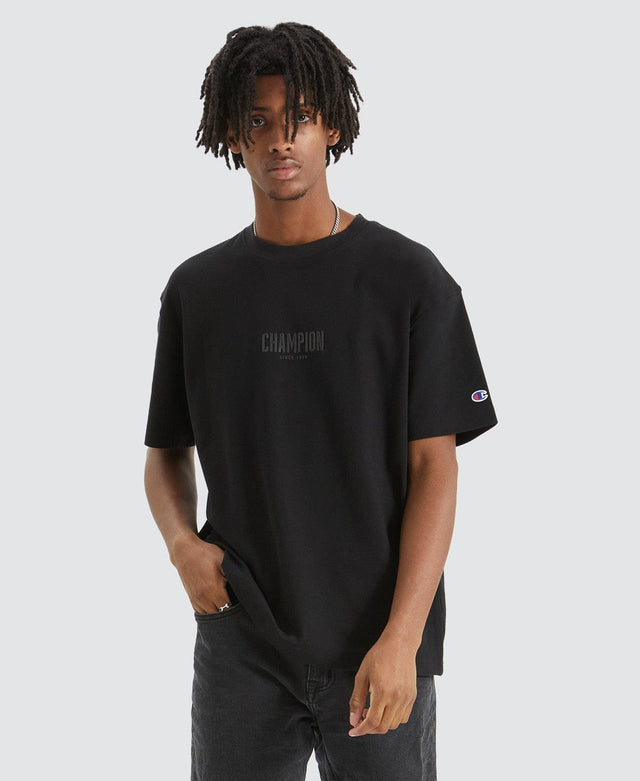 Champion Rochester Base T-Shirt Black – Neverland Store