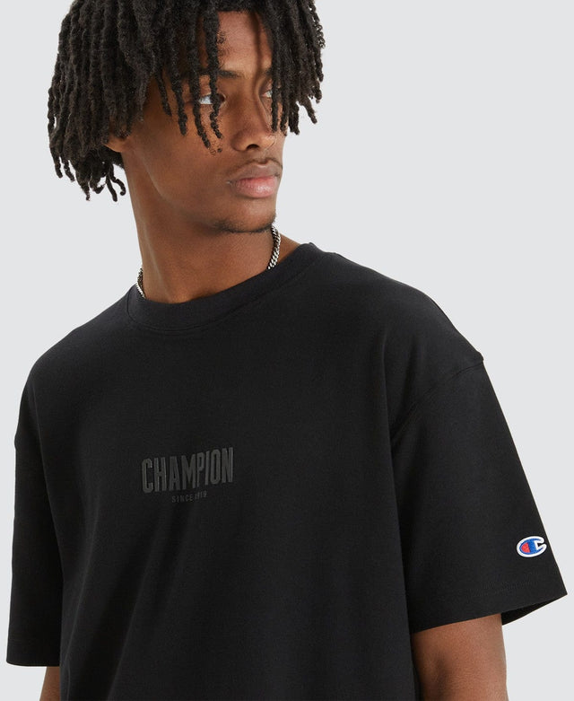 Champion Rochester Base T-Shirt Black – Neverland Store