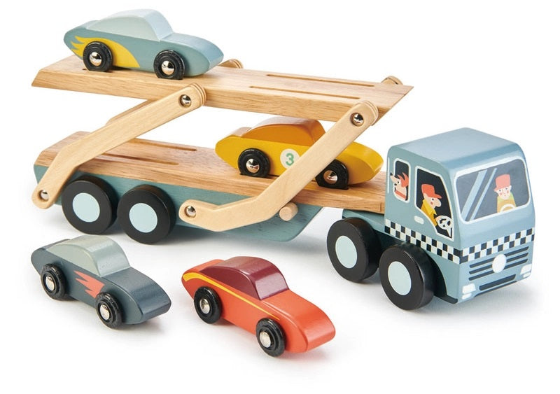 wooden car loader