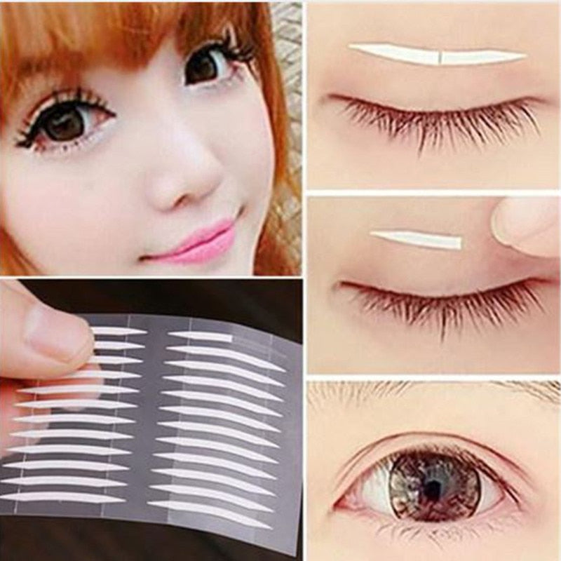 how to use double eyelid tape