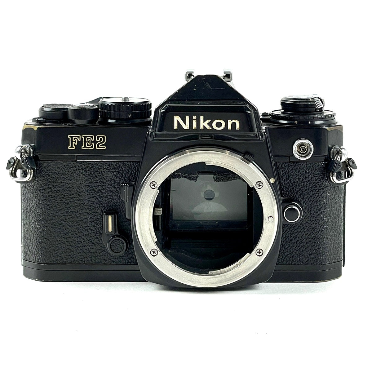 Nikon FE2 ブラック ボディ ニコン 完動品 ストラップ付 #50