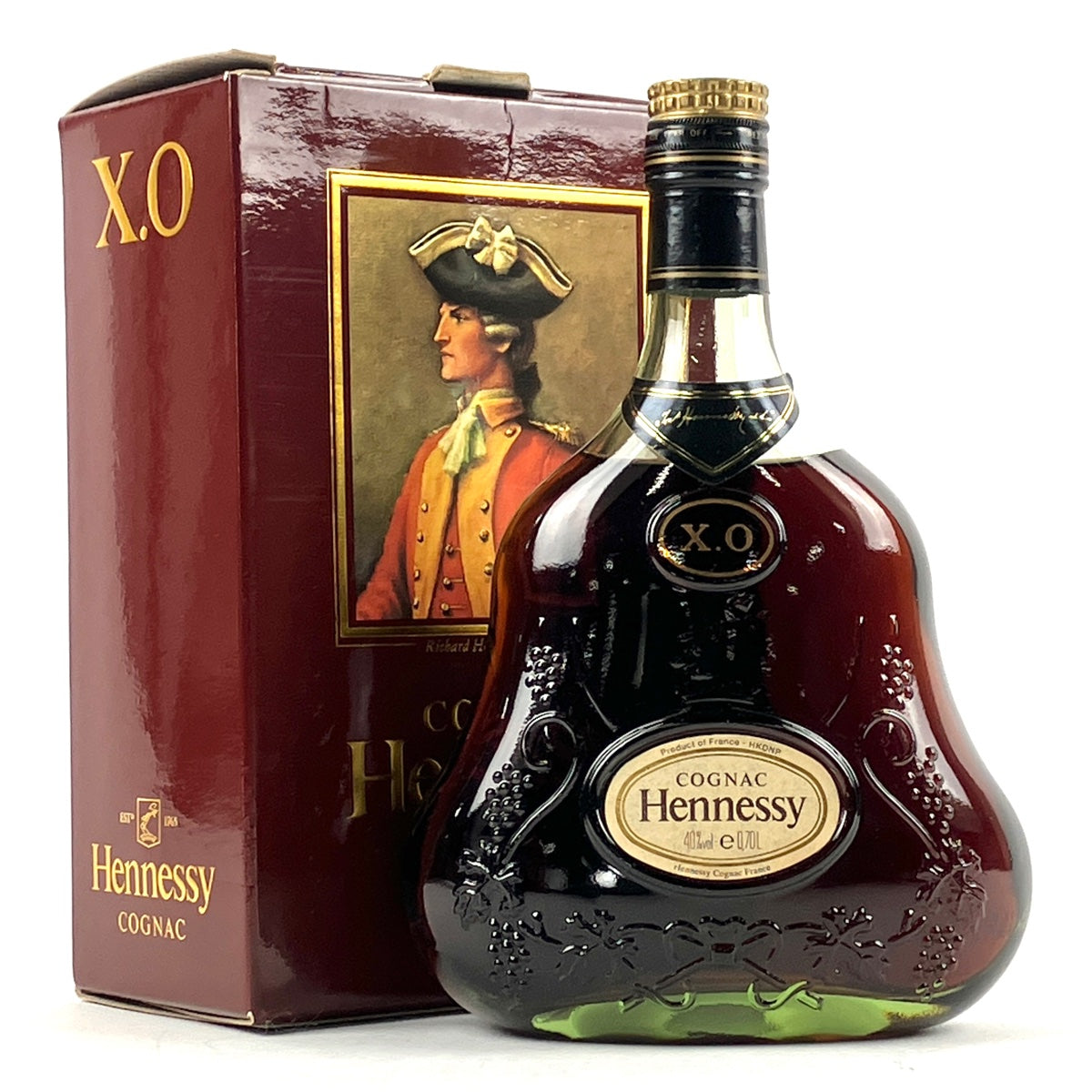 バイセル公式】ヘネシー Hennessy XO 金キャップ グリーンボトル 700ml 