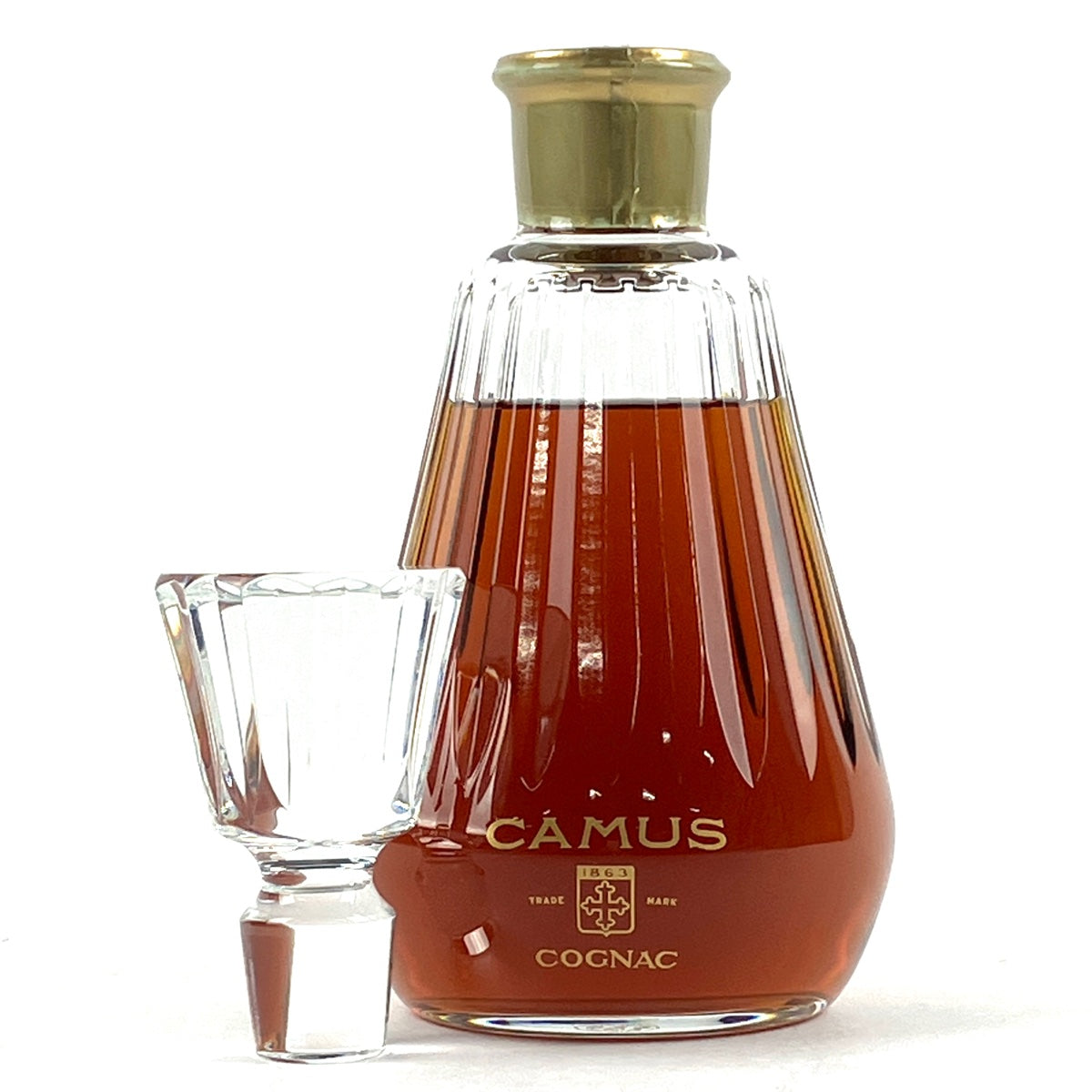 1円～☆古酒☆カミュ シルバートップ バカラ クリスタル ※ 700ml CAMUS