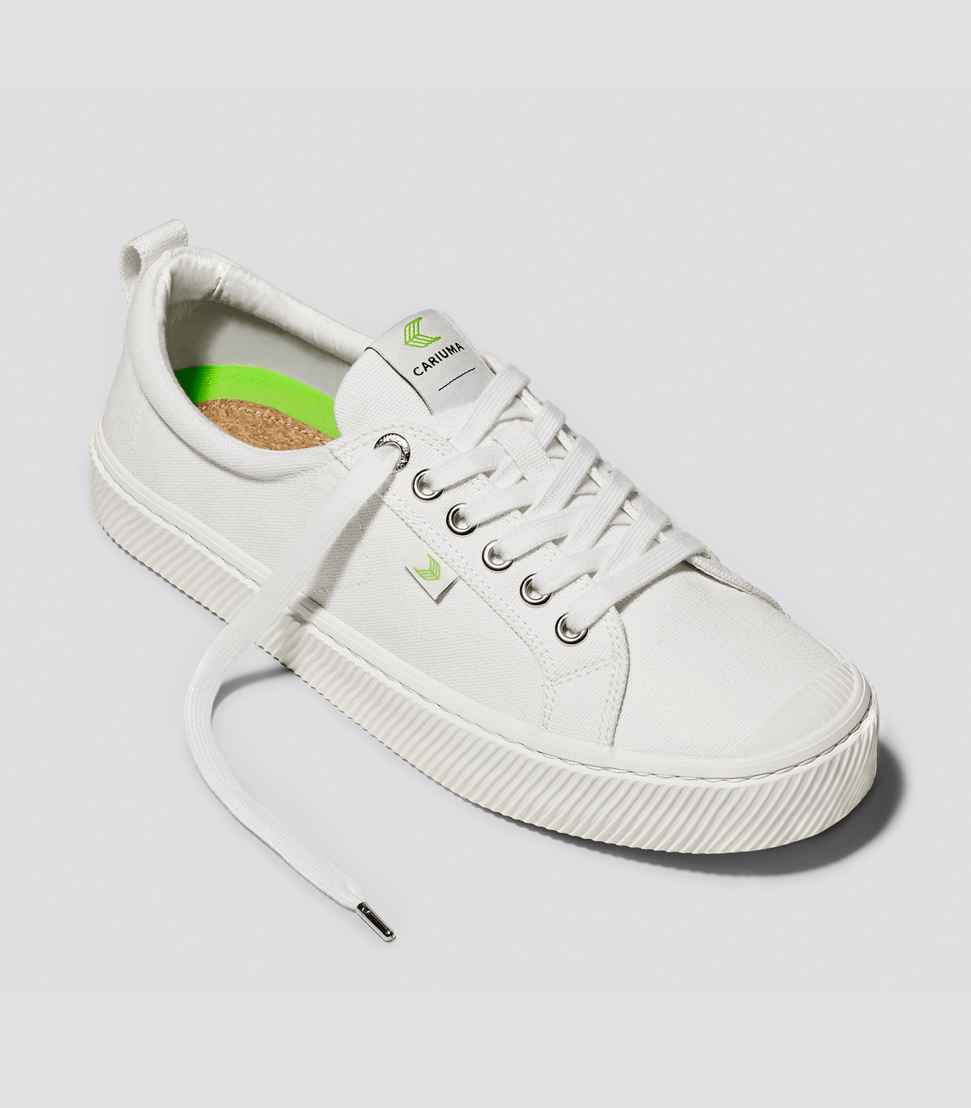 CARIUMA: Women's Low Top Sneakers, Canvas, Leather & Suede