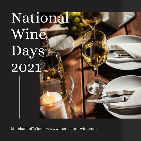 National Wine Days 2021 at merchant of wine