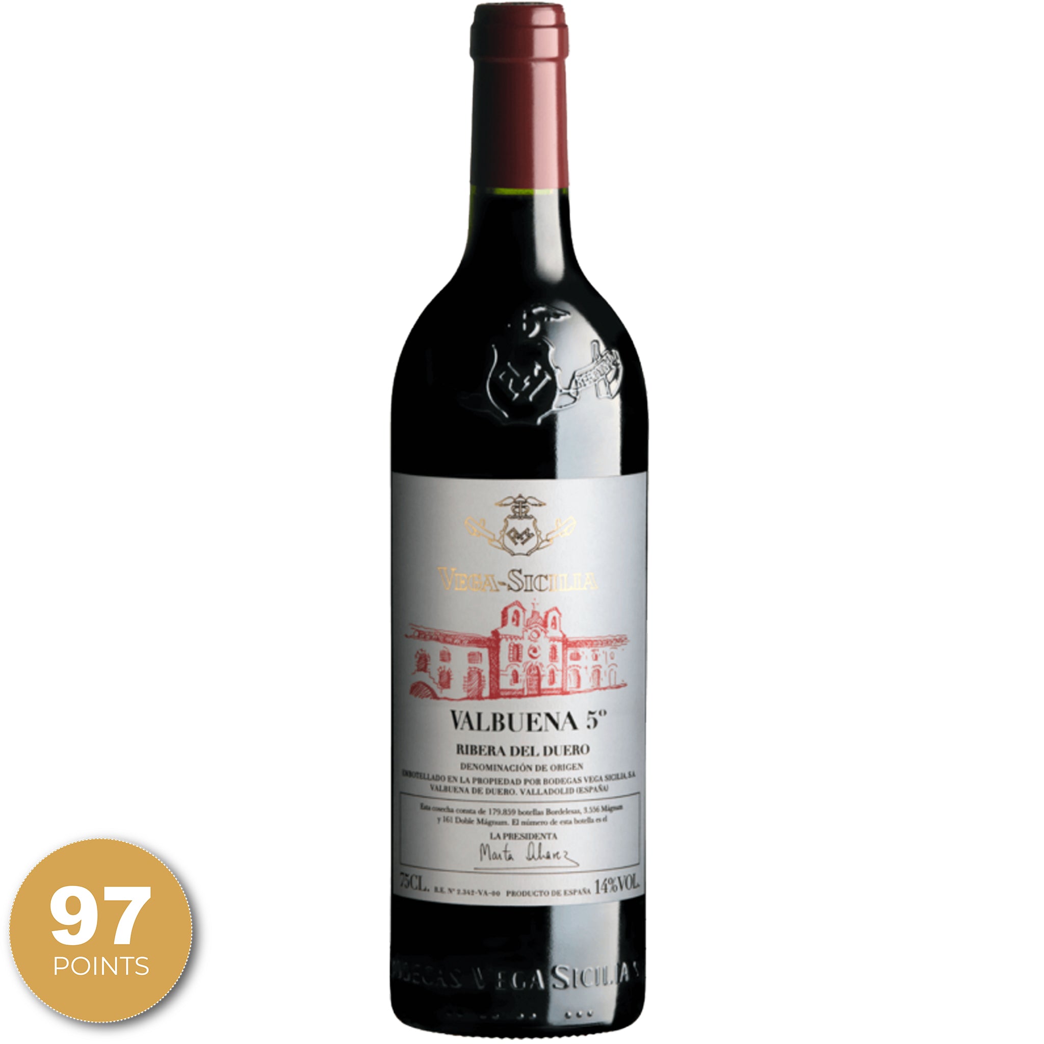 Vega Sicilia, Valbuena 5º Año Red Wine | Merchant of Wine