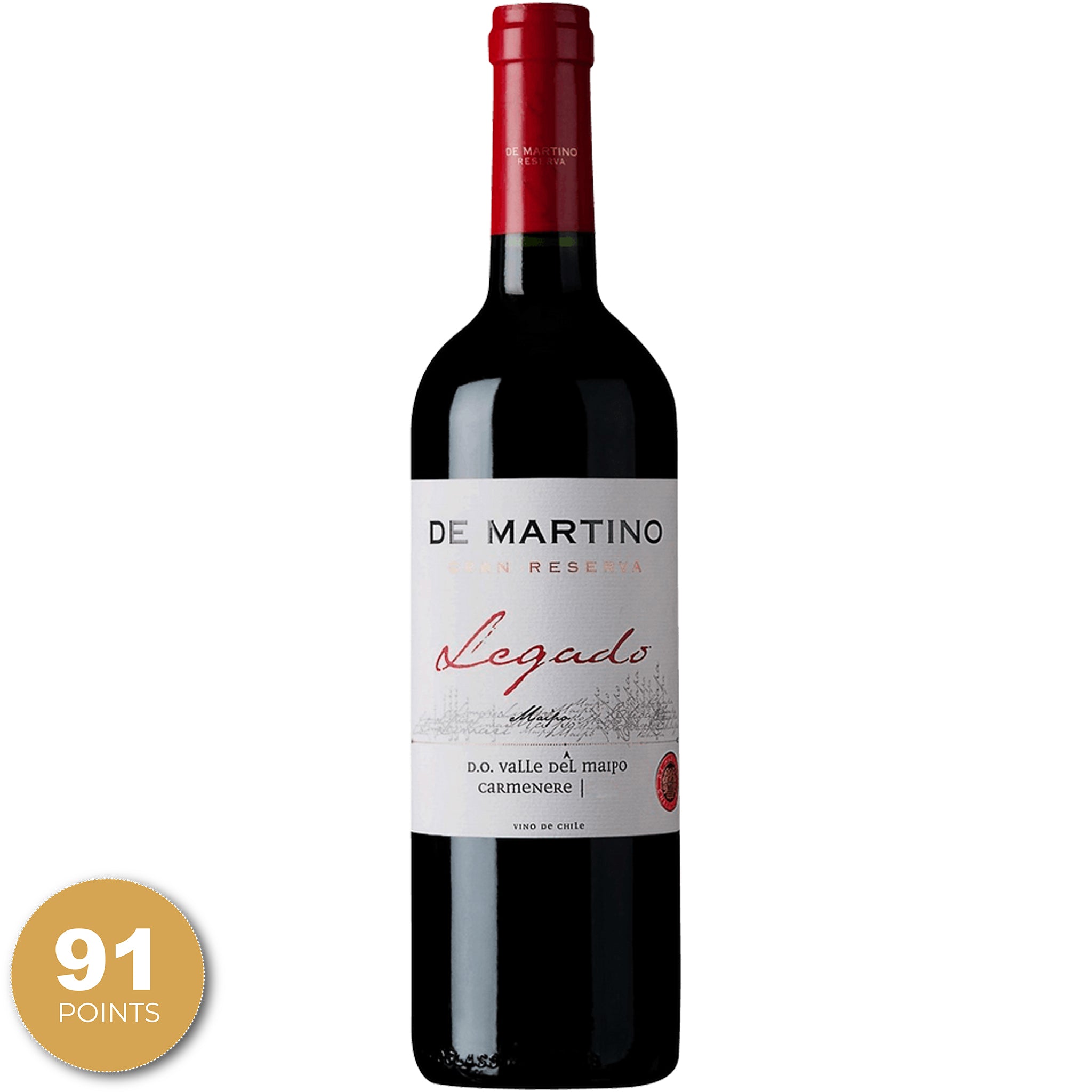 De Martino Legado Carmenere 的图片，智利迈波谷，2016 年