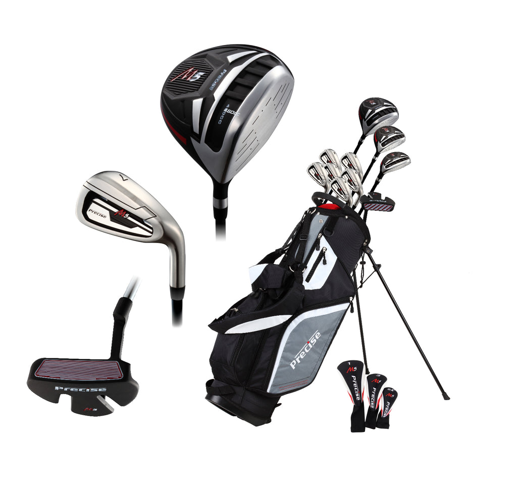 Precise M5 Men's All Graphite Senior Complete Golf Clubs Package Set ( –  GolfBestBuy