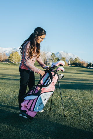 Robin Golf The Essentials 9-Club Women's Set — Complete Right-Handed Golf  Clubs for Women Under 5'2'…See more Robin Golf The Essentials 9-Club  Women's