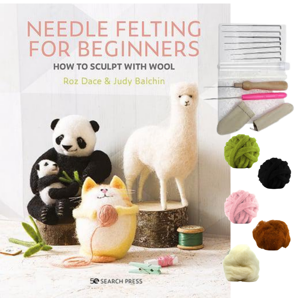 Heart - Needle Felted Kit - Beginner – Grey Fox Felting