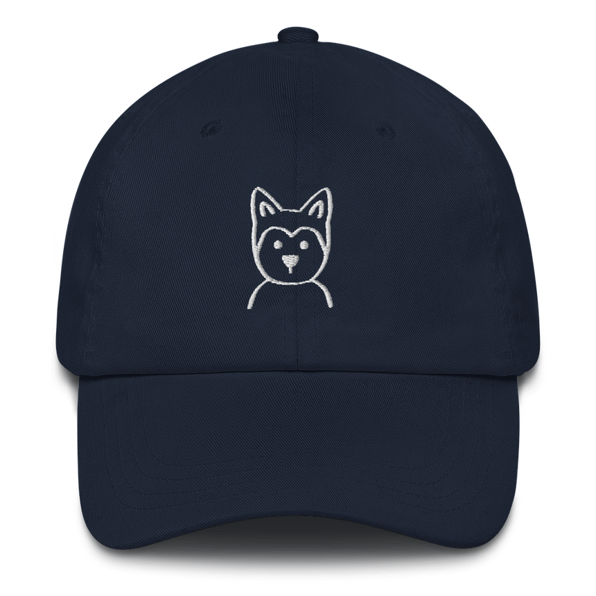 Husky Embroidered Hat