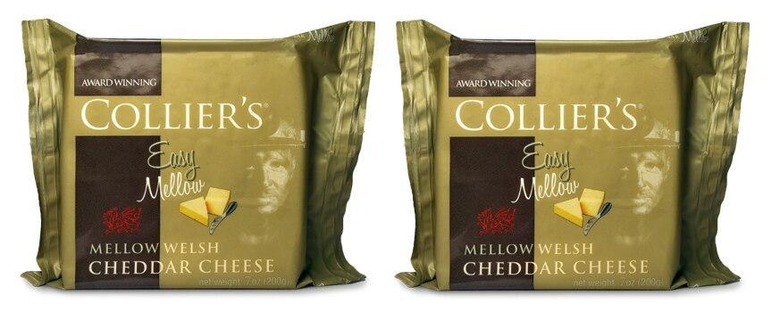 Collier's Easy Mellow Cheddar, 7 oz [Pack of 2]