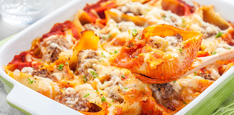 Stuffed Shells Baked Pasta Recipe