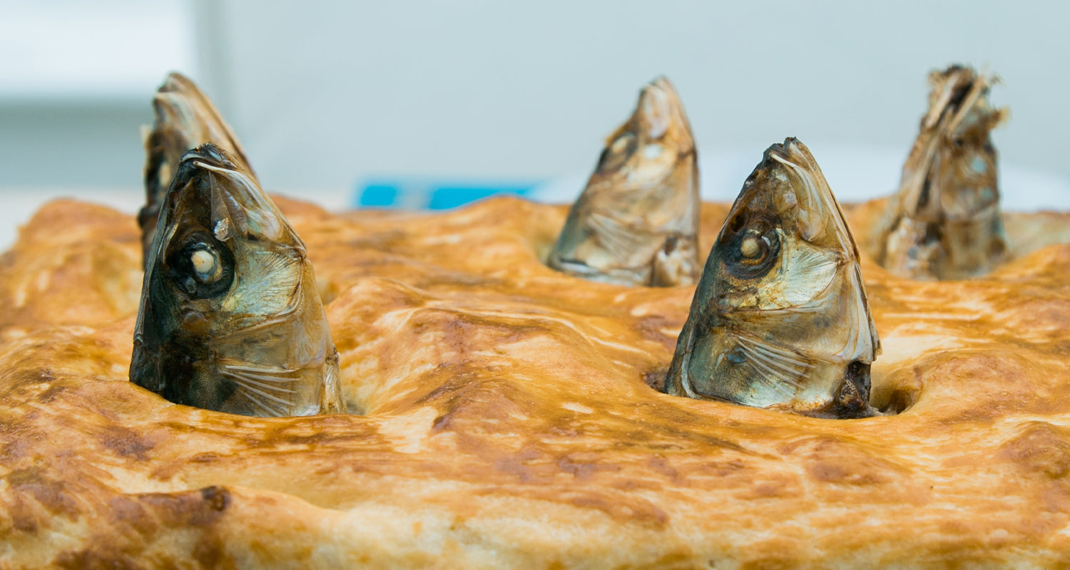 English Sardine Pie