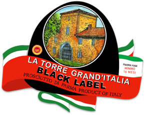 La Torre Grassi Giuseppe Black Label Italian Prosciutto product label