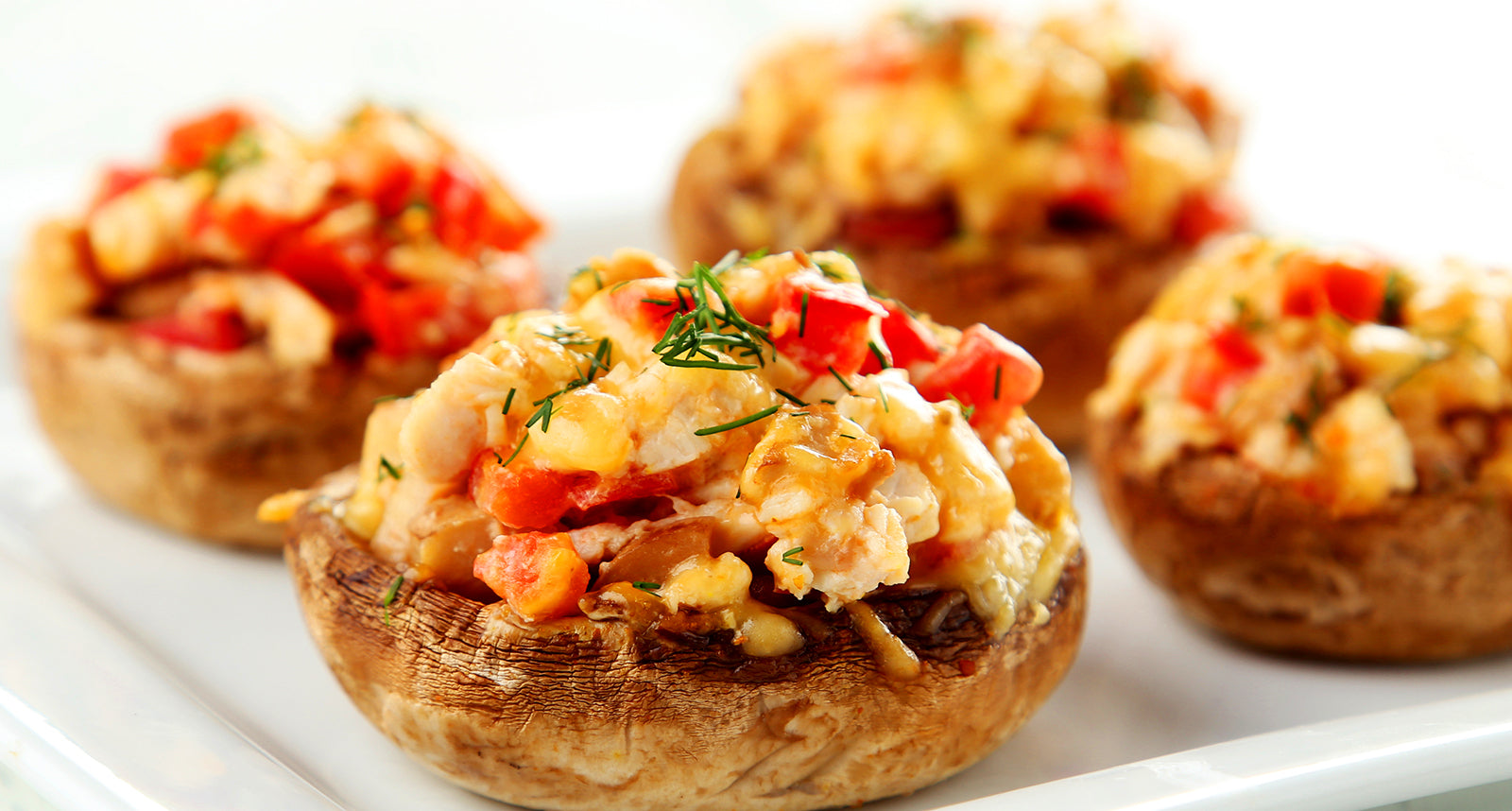 Pepperoni stuffed mushrooms recipe