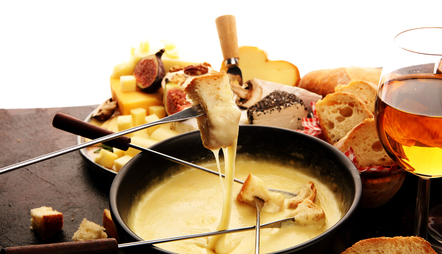 National Dish of Switzerland Cheese Fondue