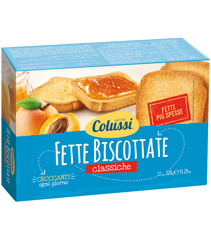 Colussi Fette Biscottate, Classic Toast, 11.3 oz (320g)