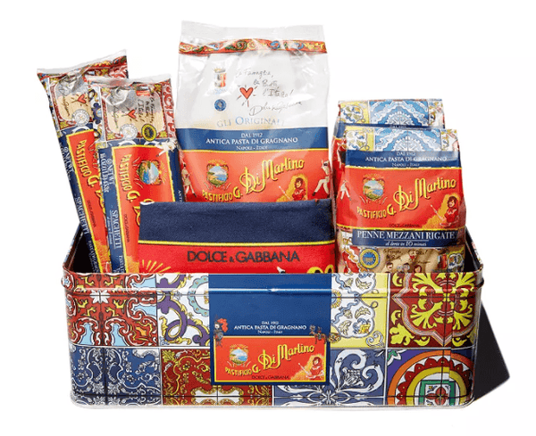 Di Martino Dolce & Gabbana 'Tile Tin' Edition, Pasta and Apron Gift Box |  Supermarket Italy