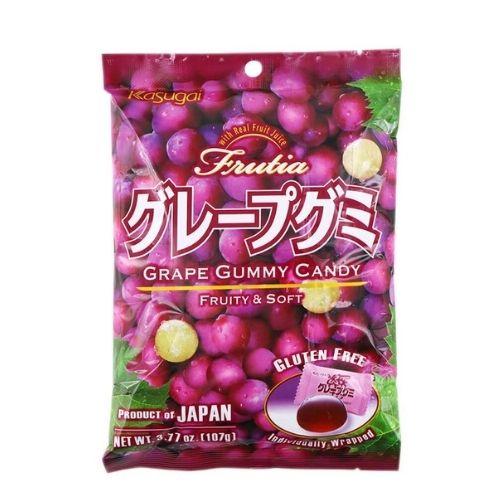 Kasugai Frutia Grape Gummy Candy, 3.77 oz | Supermarket Italy