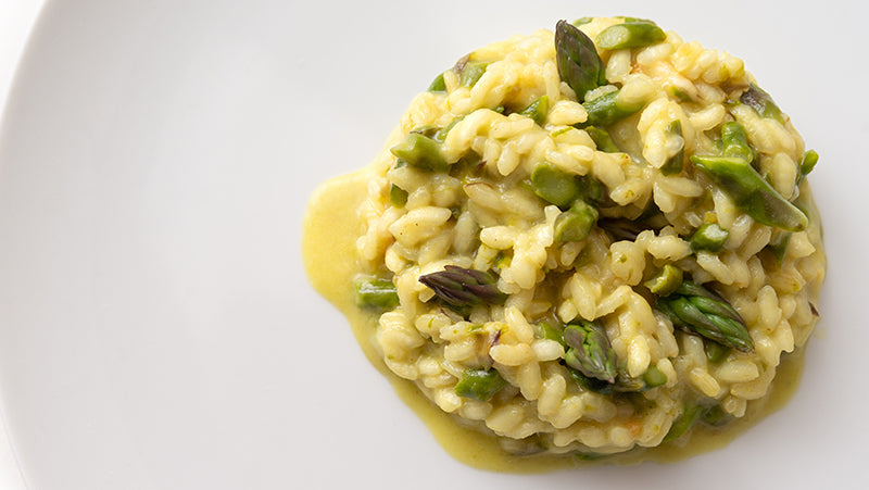 Lemon Asparagus Risotto