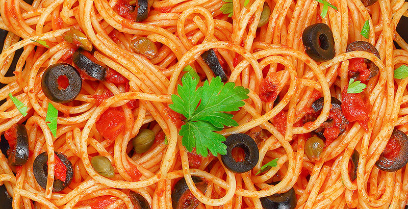 Vegan Spaghetti alla Puttanesca