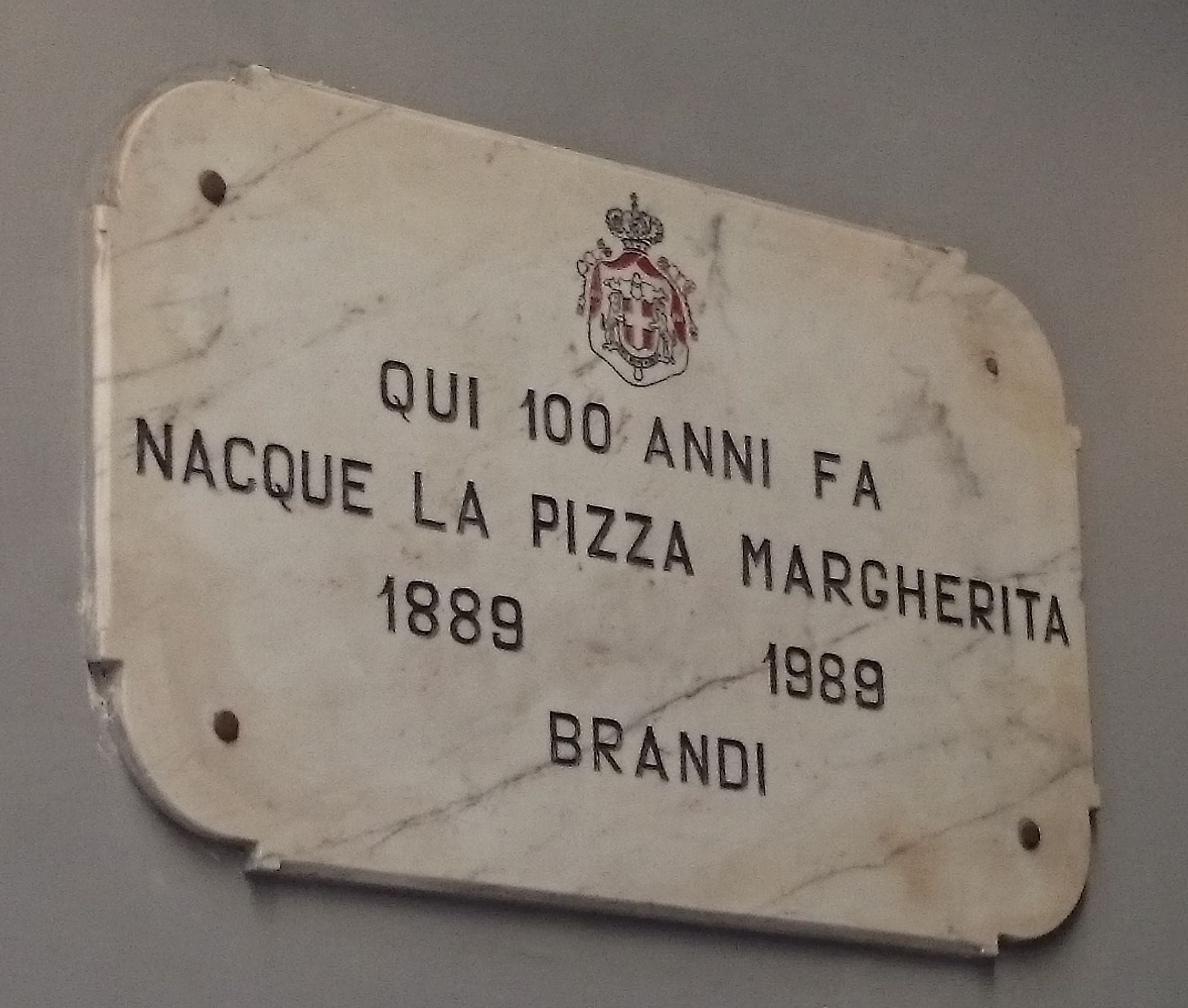 Pizzeria Brandi Naples Italy