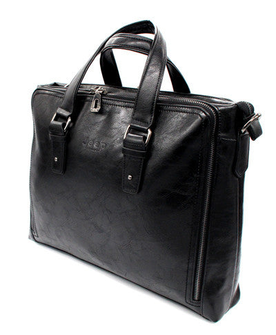Verwonderend pu leather Business Handbag Men's Briefcase bag Men Messenger Bag QV-55