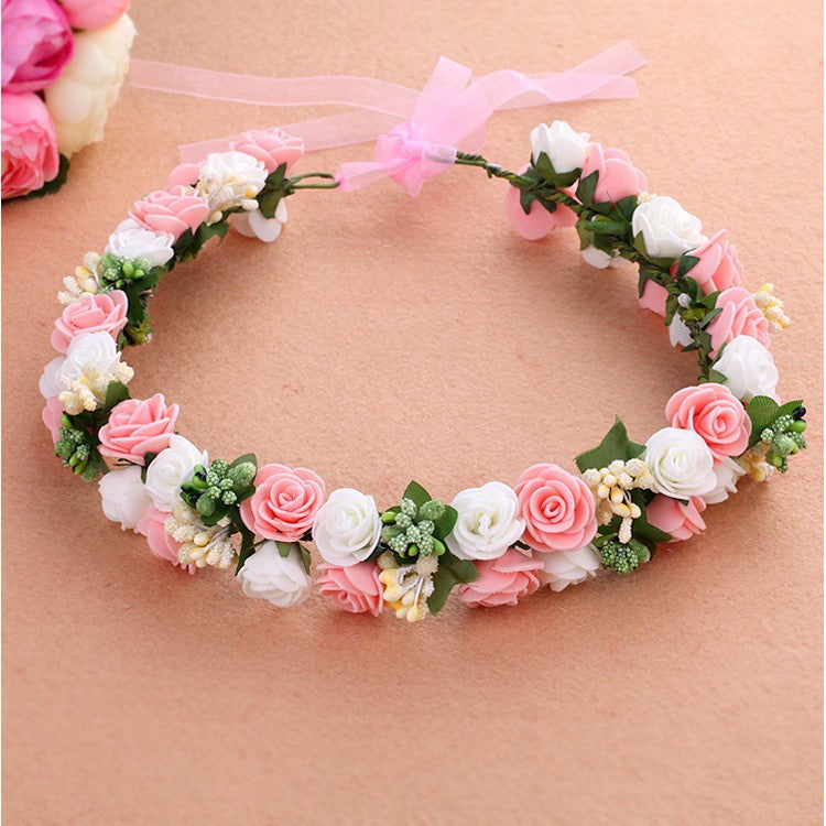 tiara flower crown